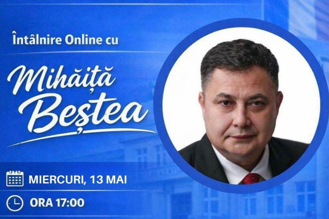 Oltenița | Primarul Mihăiță Beștea anunță o nouă sesiune de audiențe online